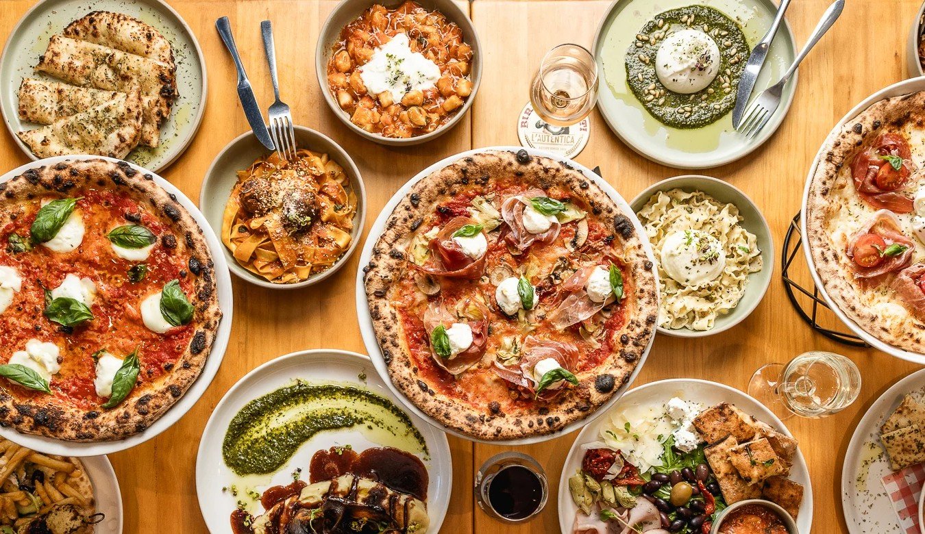 Pizzas, pasta and share plates at Belliney's